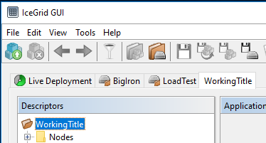 Getting Started with IceGrid GUI